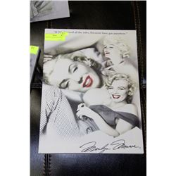 MARILYN COLLAGE ON CANVAS