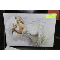 MARILYN "EVERYBODY'S DREAM" ON CANVAS