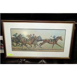 HOWARD L. BATTLE HORSE RACER ESTATE PICTURE