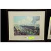 Image 1 : EDMONTON HIGH LEVEL BRIDGE FRAMED PRINT