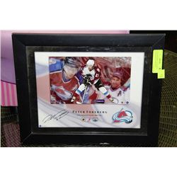 PETER FORSBERG LTD EDITION UPPERDECK AUTOGRAPHED