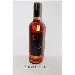 7 750ML BOTTLES OF COPPER MOON ROSE WINE
