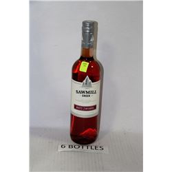4 750ML BOTTLES OF SAWMILL CREEK WHITE ZINFANDEL
