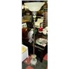 Image 1 : ART DECO CROME AND MARBLE BASE FLOOR LAMP