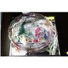 Image 1 : CHRISTMAS GLASS PLATTER