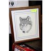 Image 1 : ORIGINAL PENCIL DRAWING - WOLF ART