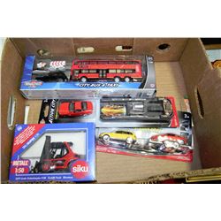 FLAT OF NEW TOY VEHICLES (4)