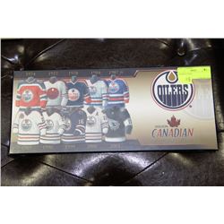 OILERS PLAQUE