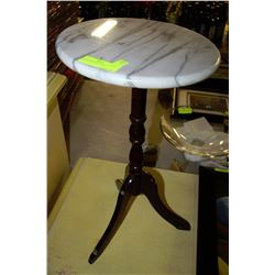 MARBLETOP SIDE TABLE