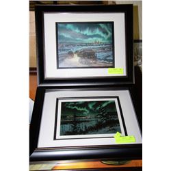 NORTHERN LIGHTS, NUMBERED & SIGNED