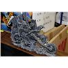 Image 1 : CHINESE DRAGON WARRIOR ON SKELETON MOTORBIKE