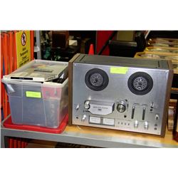 AKAI GM-4000D REEL-TO-REEL WITH TAPES