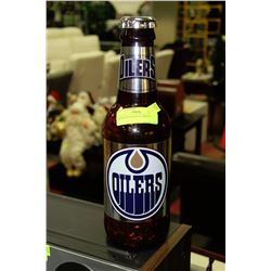 OILER PIGGY BANK W/ MONEY