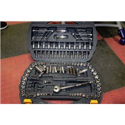 MASTERCRAFT SOCKET SET WITH CASE - INCOMPLETE