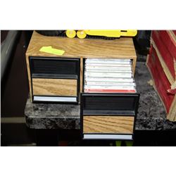 CD CONTAINER WITH CONTENTS