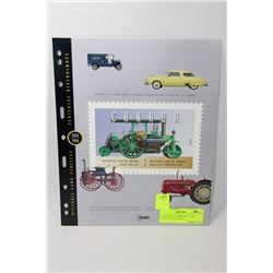 CANADA POST HISTORIC LAND VEHICLES STAMP SET