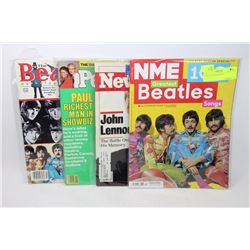 4 BEATLES MAGAZINES