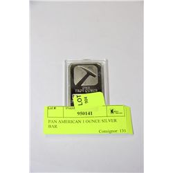 PAN AMERICAN 1 OUNCE SILVER BAR
