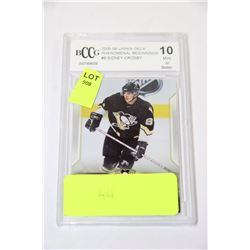 SIDNEY CROSBY ROOKIE CARD