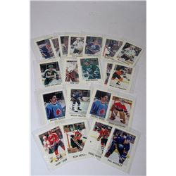 VARIOUS PLAYER CARDS - '86/'87 SEASON