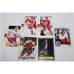 ERIC LINDROS - ROOKIE CARD, 1ST RD DRAFT CHOICE