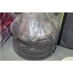 LOT OF 4 - 7" GRINDING DISCS