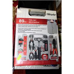 IWORK 89 PIECE TOOL SET SOLD WITH PROFESSIONAL 11