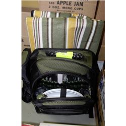NEW PICNIC BACKPACK - 4PC SETTINGS