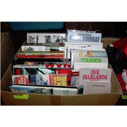 LARGE BOX W/ESTATE COLLECTION OF WAR