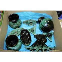 FLAT OF AUTHENTIC BLUE MOUNTAIN POTTERY