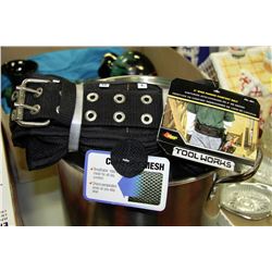 KUNY'S NEW 5" WIDE PADDED WORKING TOOL BELT