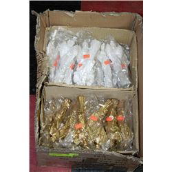 2 BOXES OF CHRISTMAS ANGEL ORNAMENTS