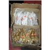 Image 1 : 2 BOXES OF CHRISTMAS ANGEL ORNAMENTS