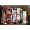Image 1 : LARGE BOX OF PUZZLES & BOARD GAMES