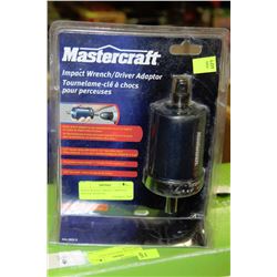 MASTERCRAFT IMPACT WRENCH DRIVER ADAPTER