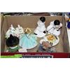 Image 1 : FLAT OF ASSORTED DECORATIONS & FIGURINES