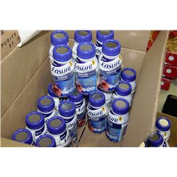 CASE OF 24 ENSURE CHOCOLATE SUPPLEMENT DRINKS