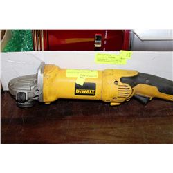 DEWALT 6" ANGLE GRINDER