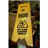 Image 1 : BUNDLE OF 3 "CAUTION WET FLOOR" SIGNS