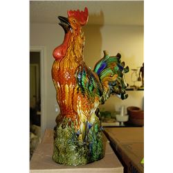 23" CERAMIC ROOSTER