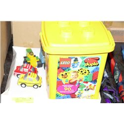 90 PIECE DUPLO LEGO VINTAGE TONKA TOYS