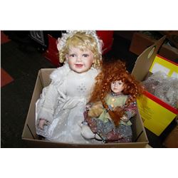 PAIR OF COLLECTIBLE DOLLS