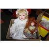Image 1 : PAIR OF COLLECTIBLE DOLLS