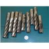 Image 1 : Lot of End Mill Cutters, 1" Shank Diameter