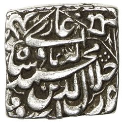 MUGHAL: Akbar I, 1556-1605, AR square rupee (11.39g), Urdu, AH987 ...