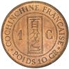 Image 2 : FRENCH COCHINCHINA: AE cent, 1879-A
