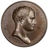 Image 1 : FRANCE: Napoleon I, First Consul, 1799-1804, AE medal (64.42g), AN 10 (1802)