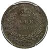 Image 2 : BRITISH GUIANA: Victoria, 1837-1901, bronze 4 pence pattern, 1900