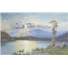 Image 1 : Edward H Thompson watercolour, "Day Break" over Bassenthwaite Lake, Signed, 10 x 16 ins....