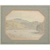 Image 1 : Henry Bryan Ziegler watercolour, View from Caernarvon Castle, 3 x 4 ins....